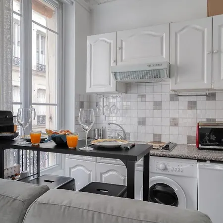 아파트 Studio Renove Metro Confortable Paris 2Pers Wifi